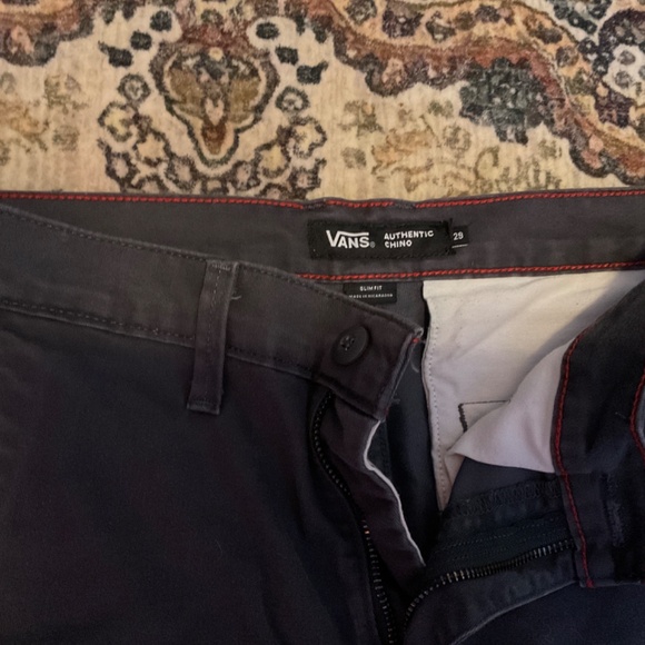 Van’s authentic Chino pants - Mens size 29 slim fit - Picture 2 of 5
